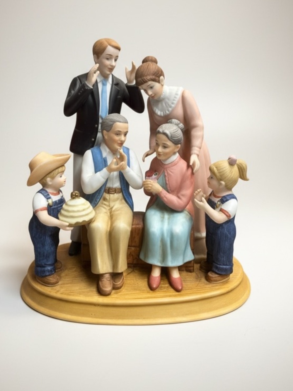 Home Interiors Denim Days Debbie Danny 50th Anniversary Celebration Figurine